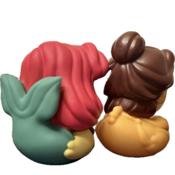 Disney Ariel and Belle Rubber Ducks - Picture 2 of 3